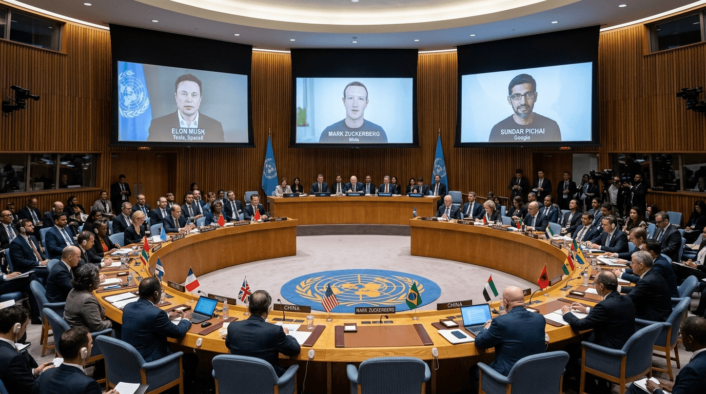 The People Building AI Told the UN They're Scared of What They're Building