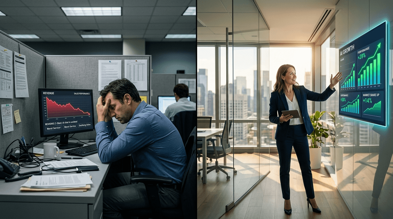 Workers Hate the AI Their Bosses Love: Inside the Sentiment Collapse
