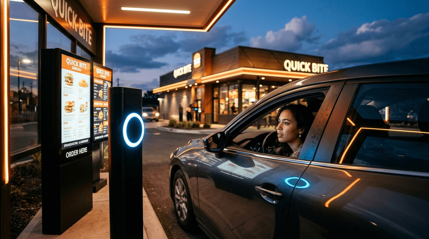Die KI-Stimme am Drive-Thru-Sprecher