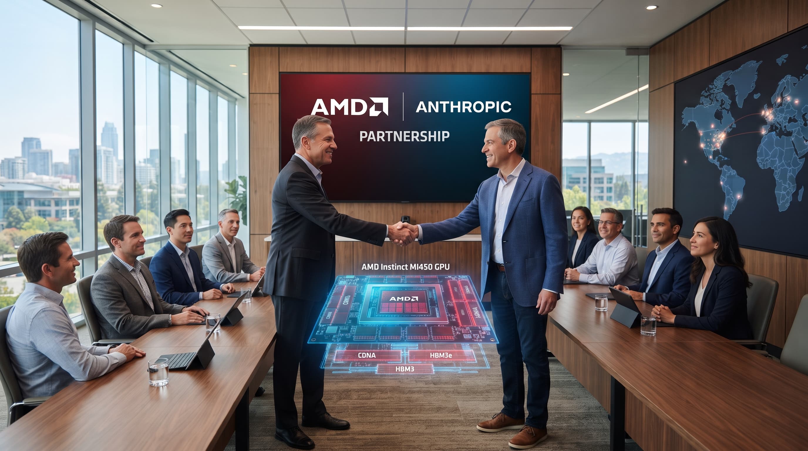 AMD Bets $5 Billion on Anthropic in a Two-Gigawatt Challenge to Nvidia's AI Monopoly