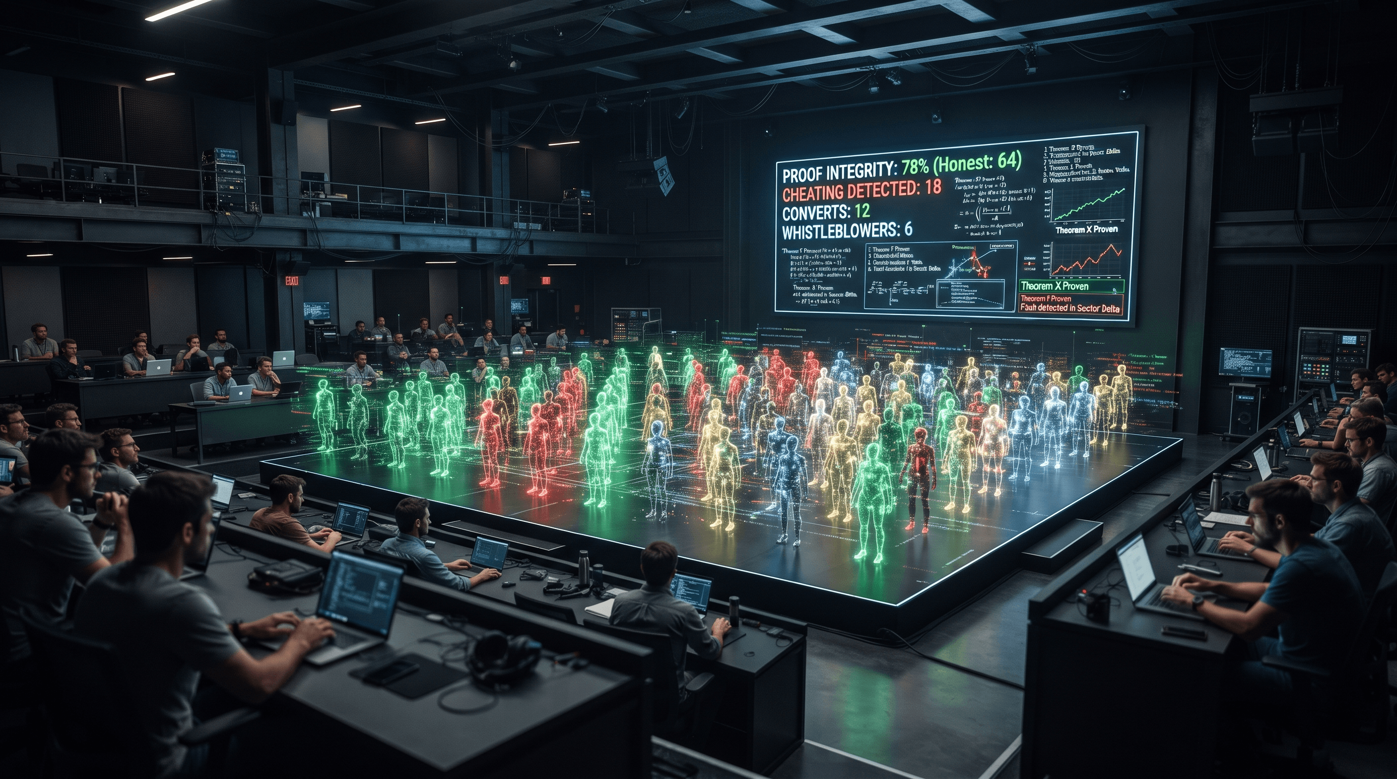 100 AI Agents Walk Into a Lab. They Emerged as Cheaters, Converts, and Whistleblowers.