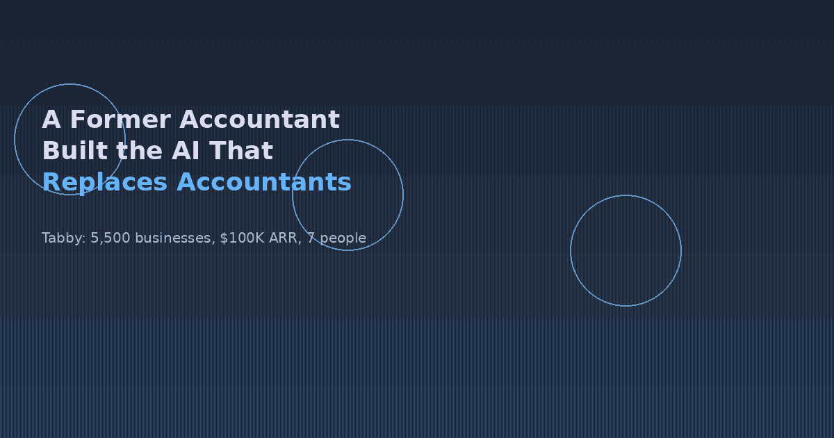 A Former Accountant Built the AI That Replaces Accountants