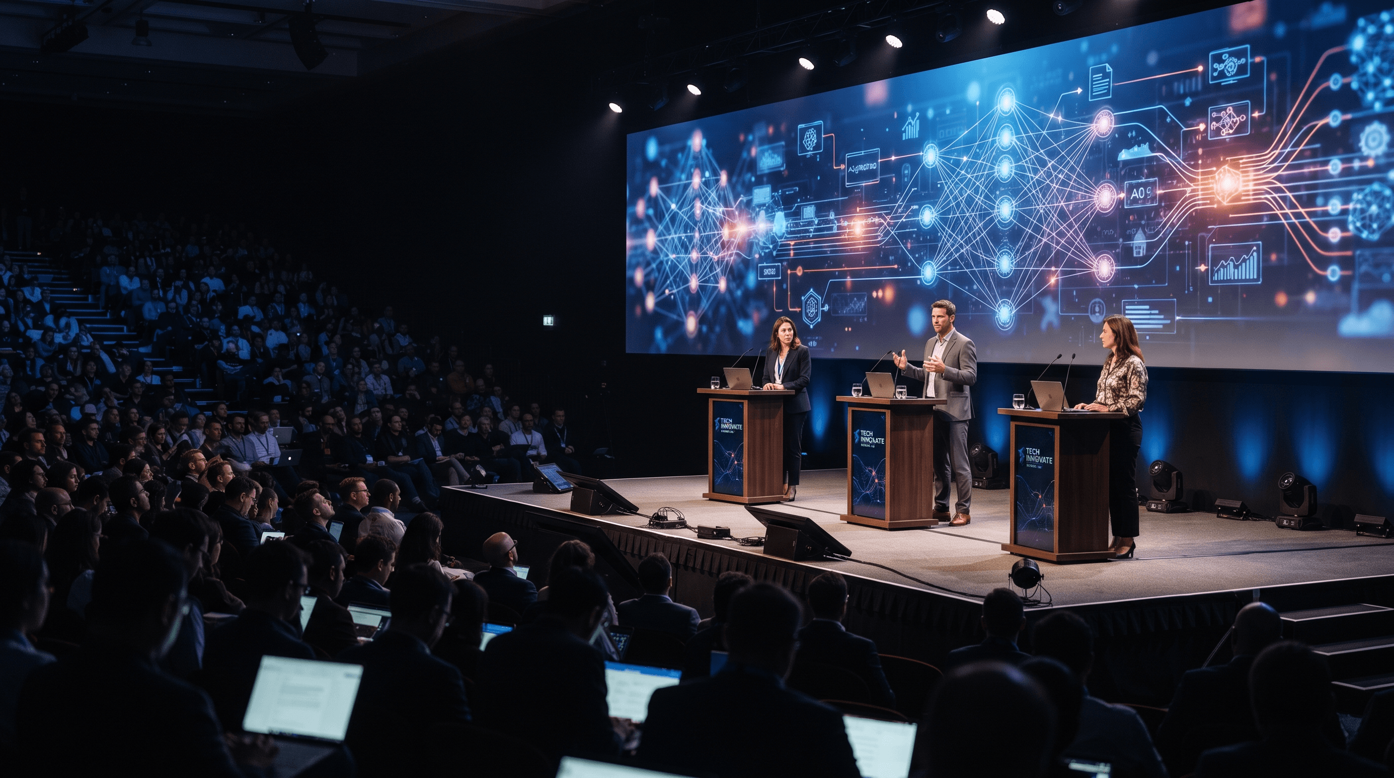 AI Pioneers Clash on Open Models at Ai4