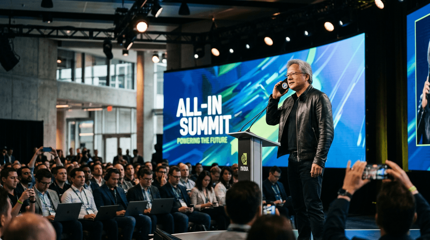 Trump Called Huang Onstage and Said AI Won't Slow Down: The Debate Got Real