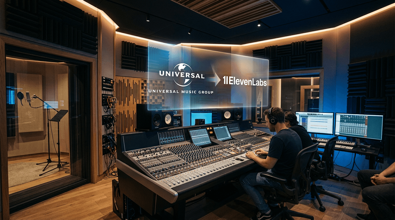 Universal Music baut KI-Musikplattform mit ElevenLabs